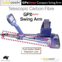 Compact Telescopic Swing Arm – for Minelab GPX6000