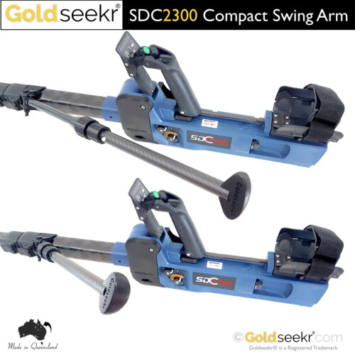 Compact Telescopic Swing Arm – for Minelab SDC2300