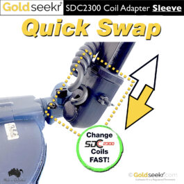 QUICK-SWAP MINELAB SDC2300 COILTEK ADAPTER – SLEEVE