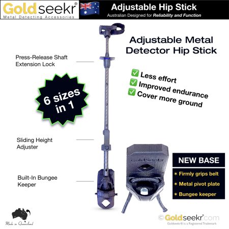 Goldseekr-Adjustable-Metal-Detector-Hip-Stick.001-450x450 Adjustable Metal Detector Hip Stick Support