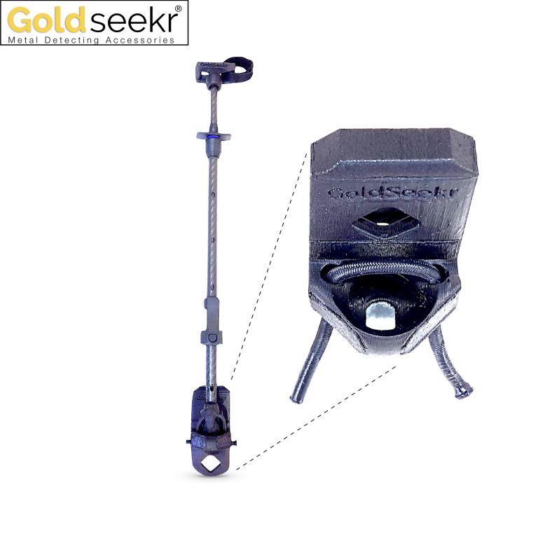 Adjustable Metal Detector Hip Stick Support » GoldSeekr