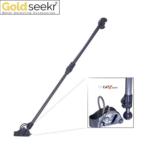 GoldSeekr Compact Telescopic Carbon Fibre Swing Arm For Minelab GPX6000 – Lightweight Detector Accessory