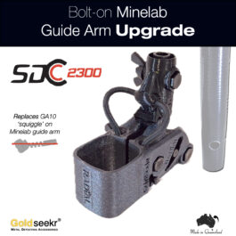 Goldseekr Bolt-on RADiAL-Action Minelab Guide Arm UpGrade for SDC2300