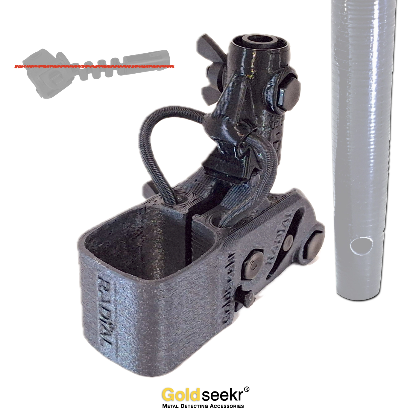 Goldseekr Bolt-on RADiAL-Action Minelab Guide Arm UpGrade for SDC2300 Goldseekr Bolt-on RADiAL-Action Minelab Guide Arm UpGrade for SDC2300 - Image 13