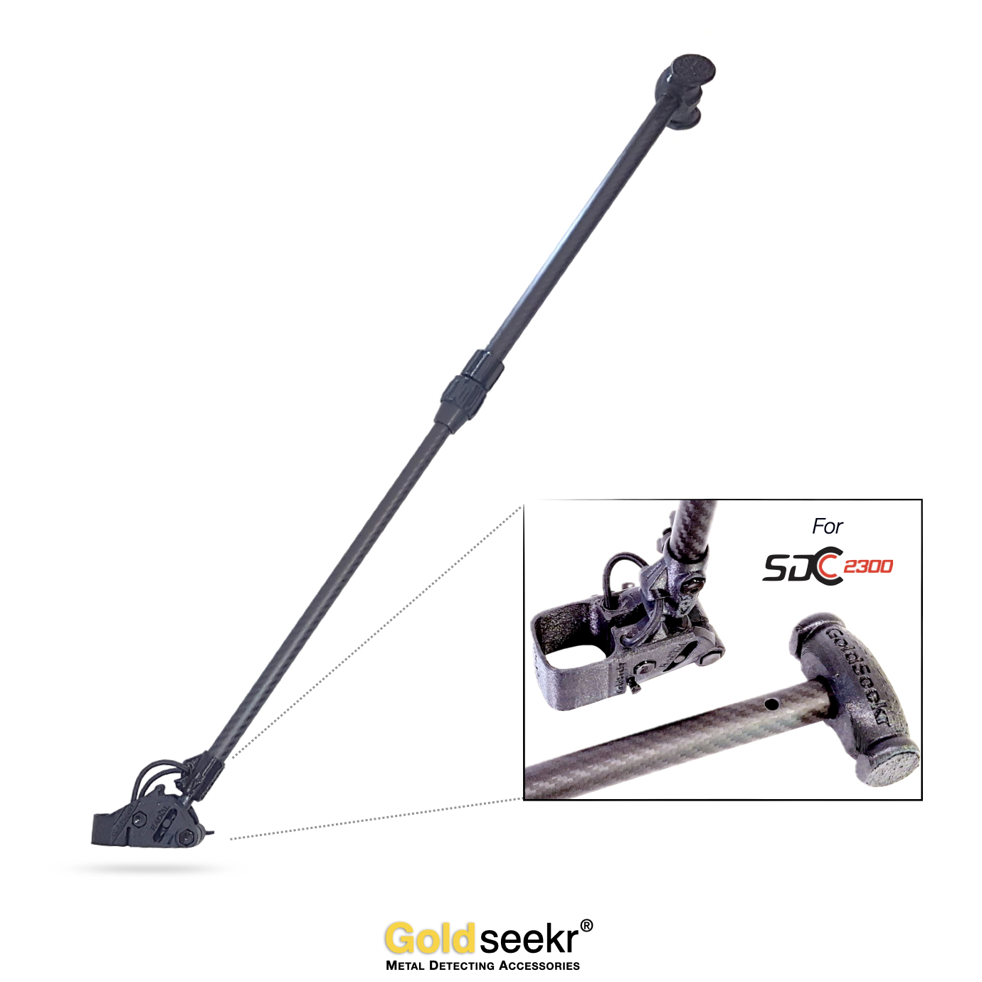 Goldseekr RADiAL Action Telescopic Carbon Fibre Swing Arm for Minelab SDC2300 Goldseekr RADiAL Action Telescopic Carbon Fibre Swing Arm for Minelab SDC2300 - Image 14